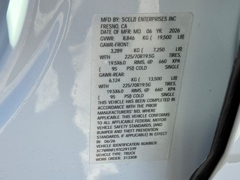 New 2026 RAM 5500 Tradesman w/ Chrome Appearance Group AWD/4WD image 25