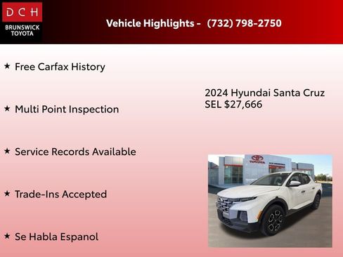 Used 2024 Hyundai Santa Cruz SEL image 4