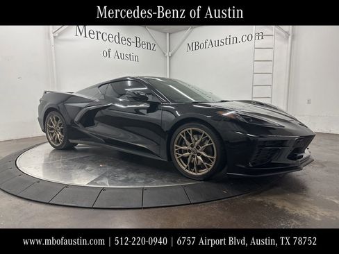 Used 2024 Chevrolet Corvette Stingray Preferred Cpe w/ Z51 Performance Package RWD image 1