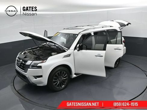 Used 2023 Nissan Armada Platinum w/ Captain's Chairs Package AWD/4WD image 59
