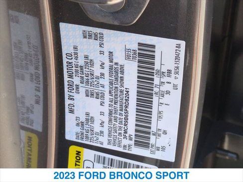 Used 2023 Ford Bronco Sport Big Bend AWD/4WD image 26