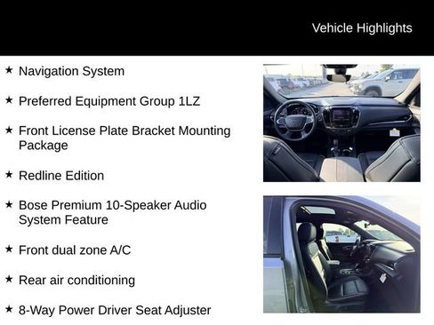 Certified 2023 Chevrolet Traverse Premier w/ Redline Edition AWD/4WD image 12