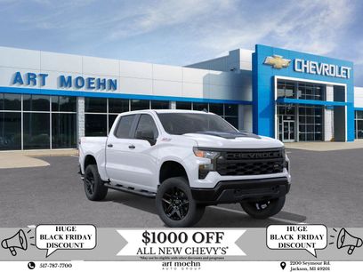 New 2026 Chevrolet Silverado 1500 Custom Trail Boss w/ Turbomax Blackout Package