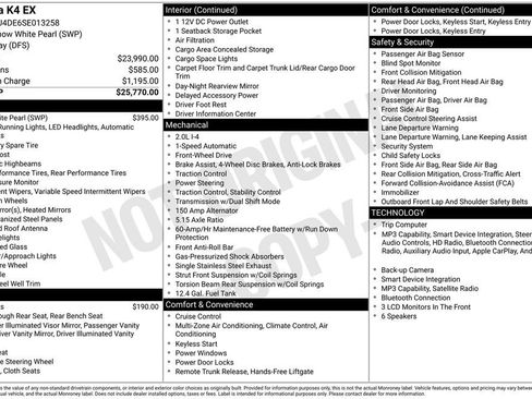 Used 2025 Kia K4 EX FWD image 35