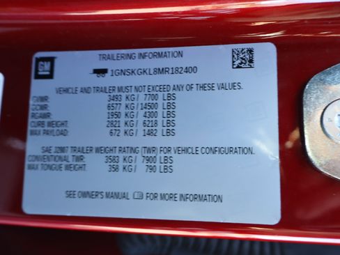 Used 2021 Chevrolet Suburban High Country image 47