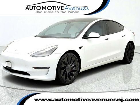 Used 2022 Tesla Model 3 Performance AWD/4WD image 1