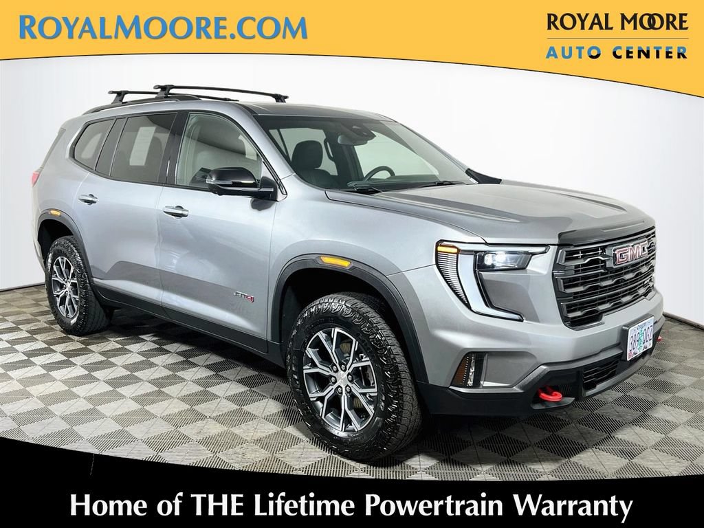 Used 2025 GMC Acadia AT4 w/ LPO, Floor Liner Package AWD/4WD image 1