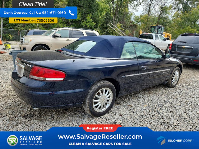 Used 2001 Chrysler Sebring Limited FWD image 4