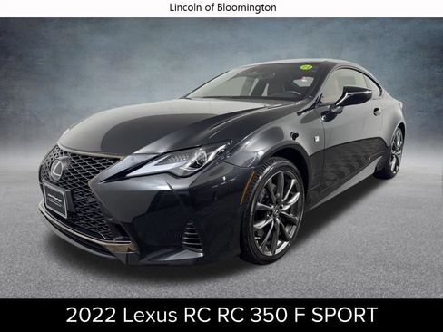 Used 2022 Lexus RC 350 F Sport w/ Accessory Package 2 AWD/4WD image 1