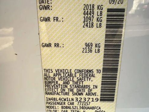 Used 2020 Nissan Altima 2.5 SR w/ Premium Package image 30