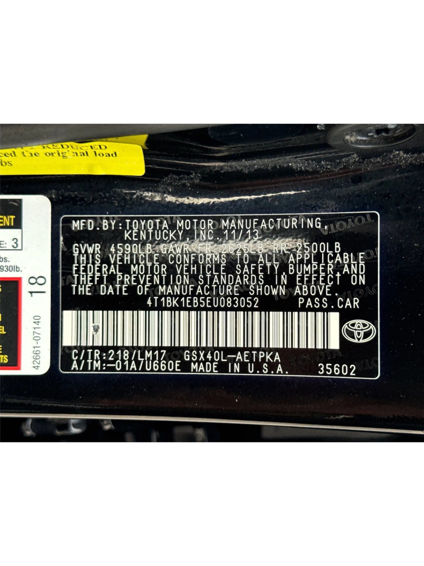 Used 2014 Toyota Avalon Limited w/ Technology Package FWD image 21