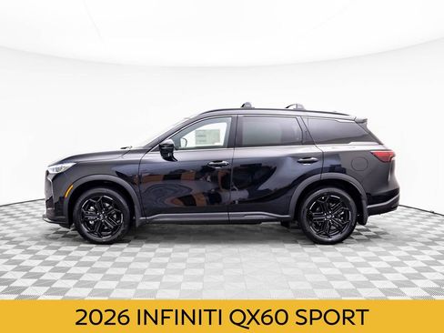 Certified 2026 INFINITI QX60 Sport w/ Dark Cargo Package image 3