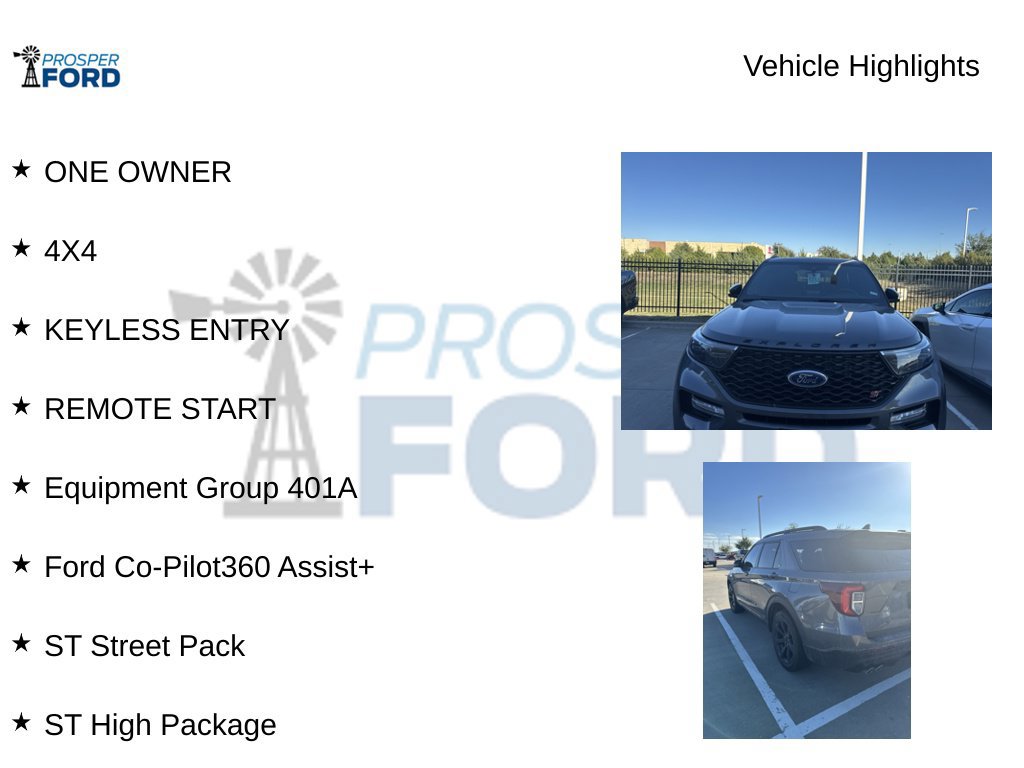 Used 2023 Ford Explorer ST w/ Equipment Group 401A AWD/4WD image 5