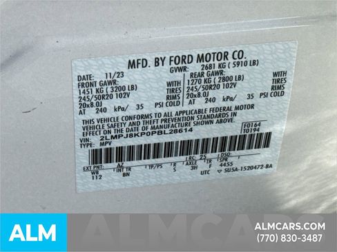 Used 2023 Lincoln Nautilus Reserve image 43