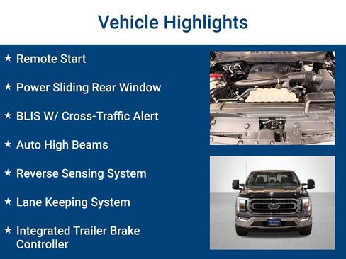 Used 2022 Ford F150 XLT w/ Equipment Group 302A High image 3