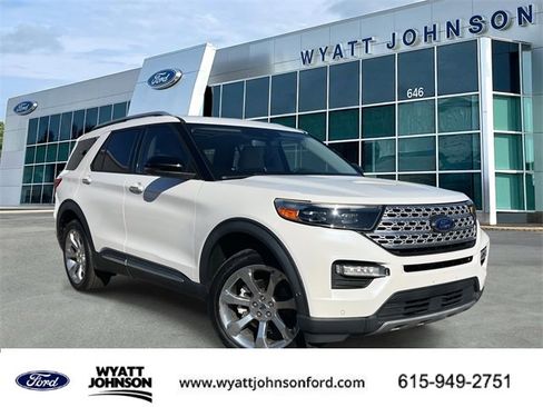 Used 2020 Ford Explorer Platinum w/ Premium Technology Package image 1