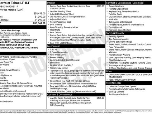 Used 2017 Chevrolet Tahoe LT AWD/4WD image 31