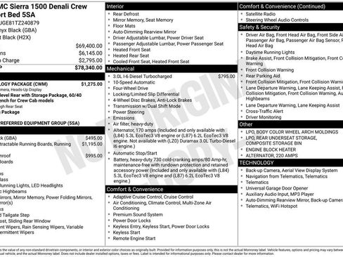 New 2026 GMC Sierra 1500 Denali w/ Technology Package image 44