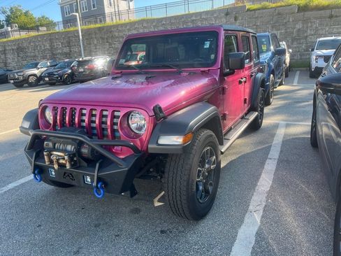 Used 2022 Jeep Wrangler Unlimited Sport AWD/4WD image 3