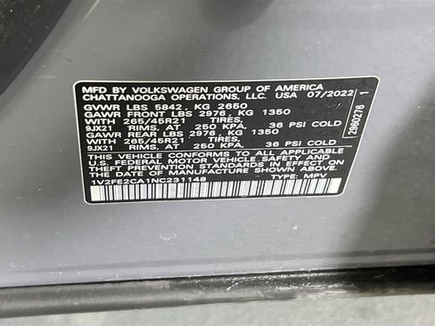 Used 2022 Volkswagen Atlas Cross Sport SEL Premium R-Line image 32