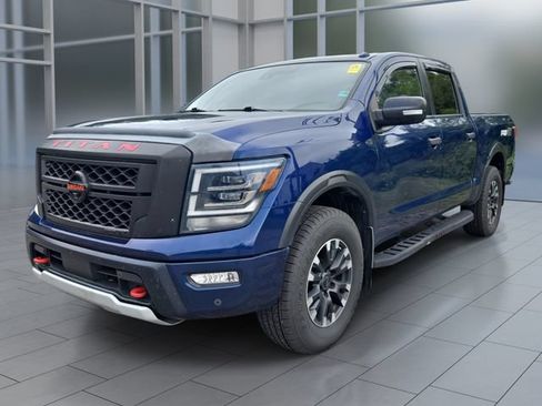 Certified 2021 Nissan Titan PRO-4X w/ Pro-4x Convenience Package AWD/4WD image 1