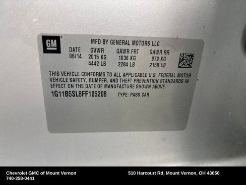 Used 2015 Chevrolet Malibu LS w/ Protection Package FWD image 28