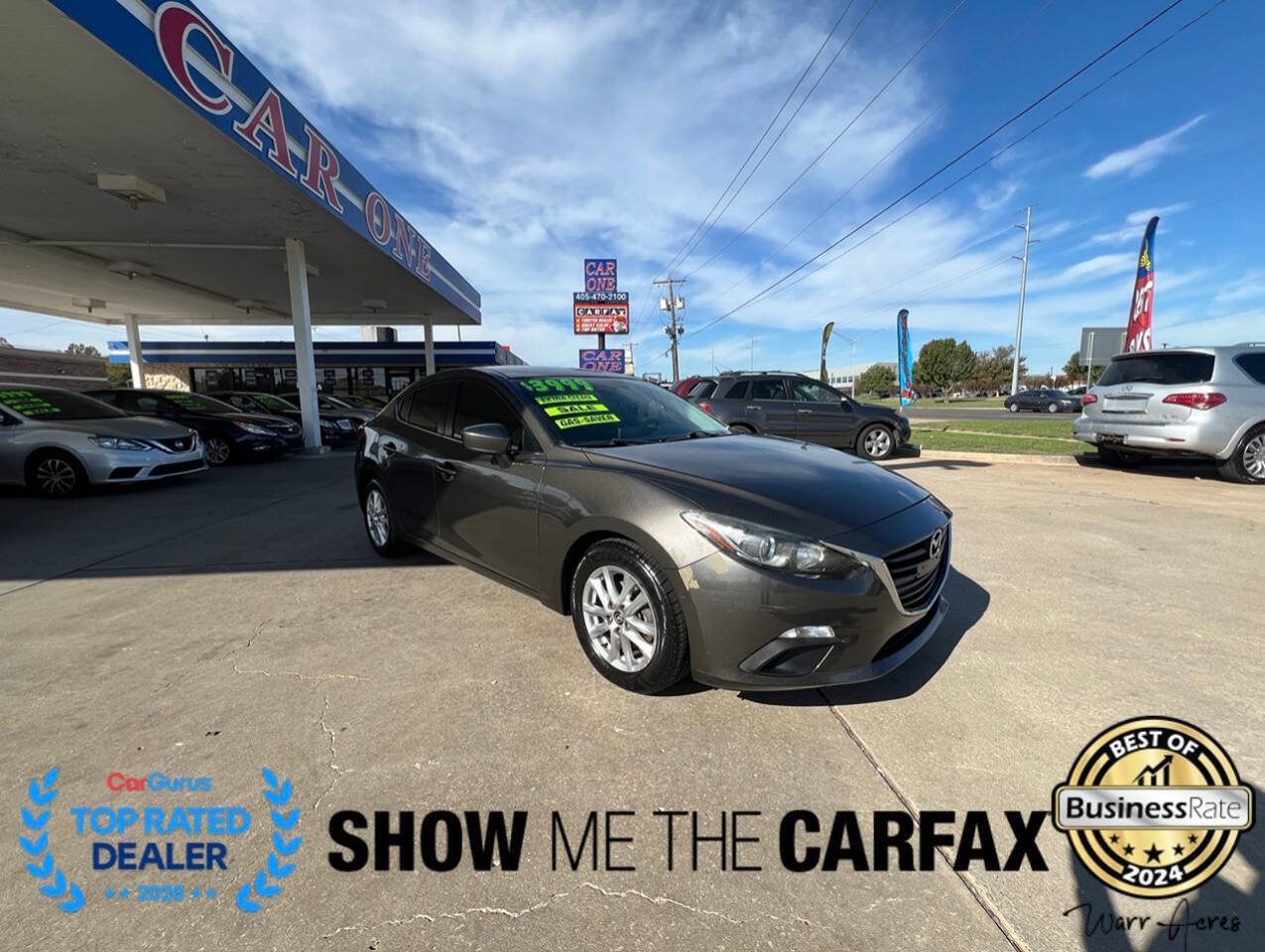 Used 2016 MAZDA MAZDA3 i Sport w/ Preferred Equipment Package FWD image 1