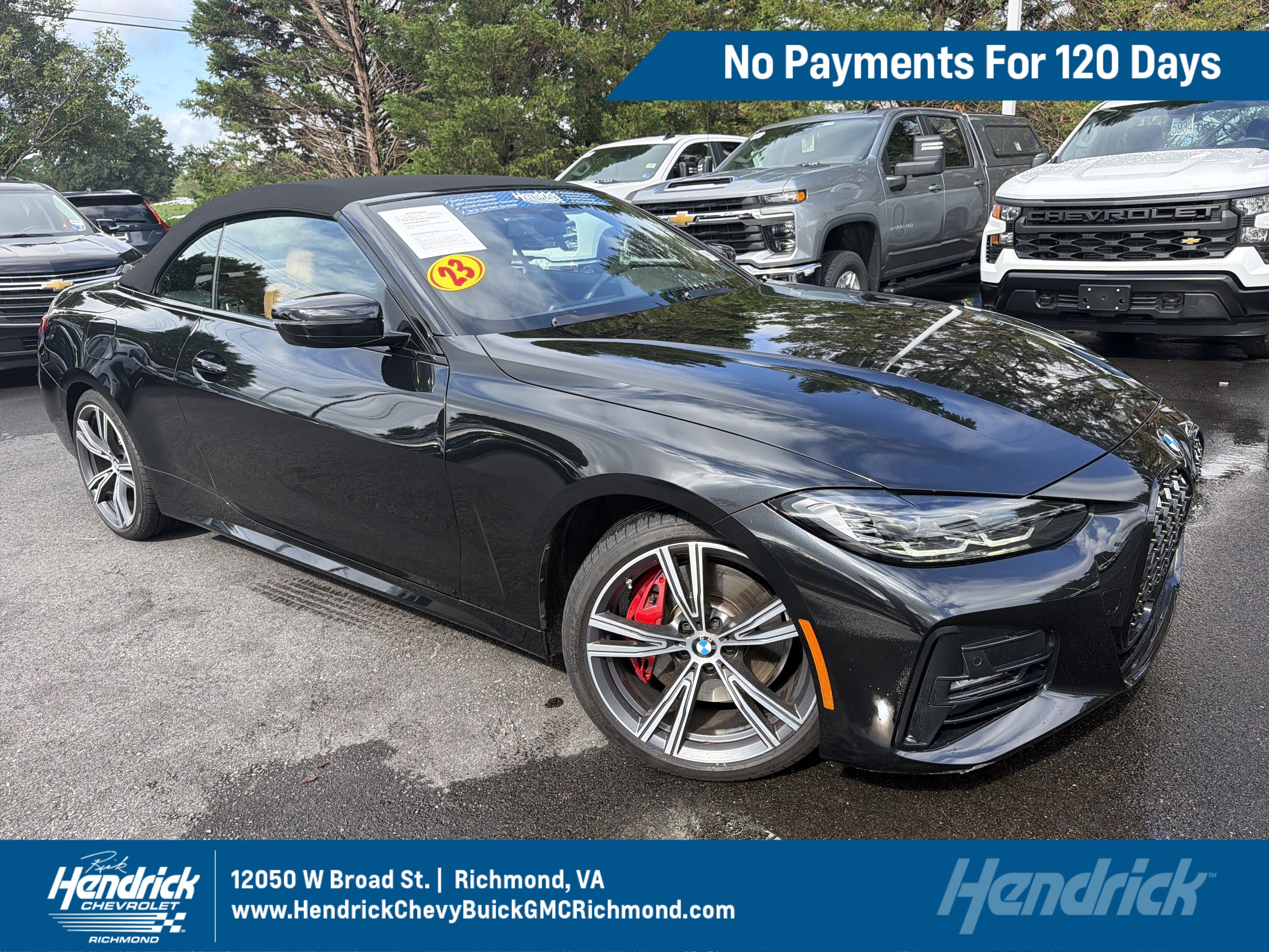 Used 2023 BMW 430i xDrive Convertible w/ M Sport Package AWD/4WD image 1