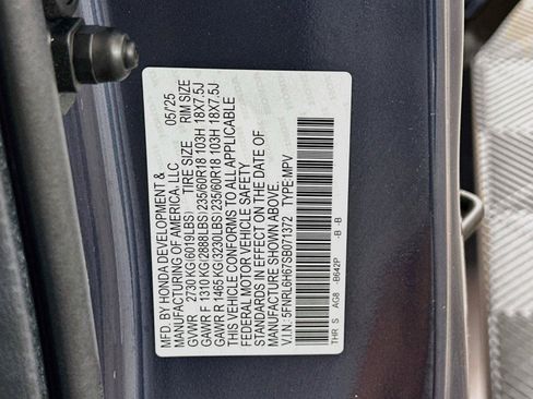 Certified 2025 Honda Odyssey EX-L image 23