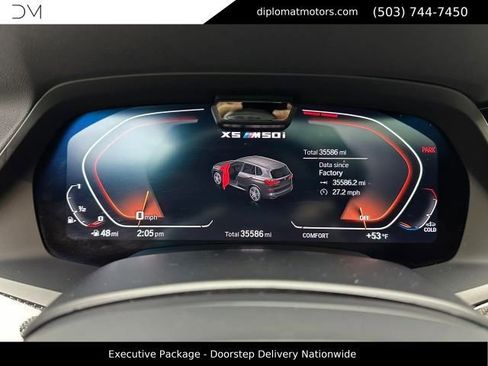 Used 2022 BMW X5 M50i w/ Executive Package AWD/4WD image 32