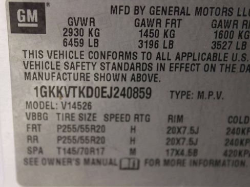 Used 2014 GMC Acadia Denali AWD/4WD image 10