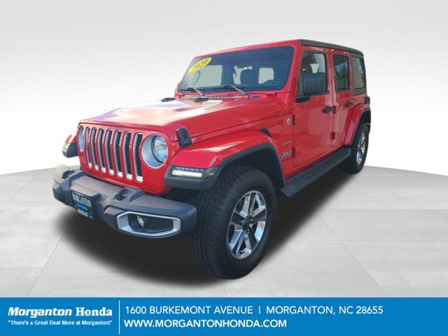 Used 2020 Jeep Wrangler Unlimited Sahara AWD/4WD image 3