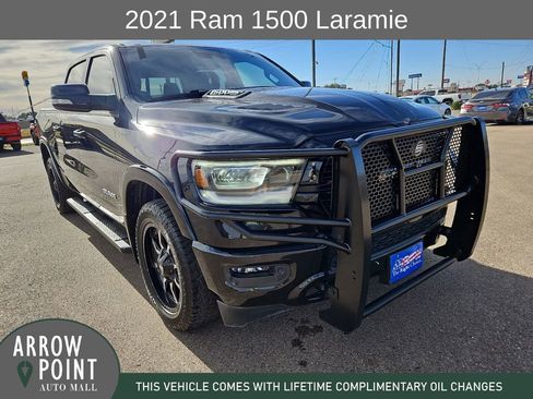Used 2021 RAM 1500 Laramie w/ Sport Appearance Package image 2