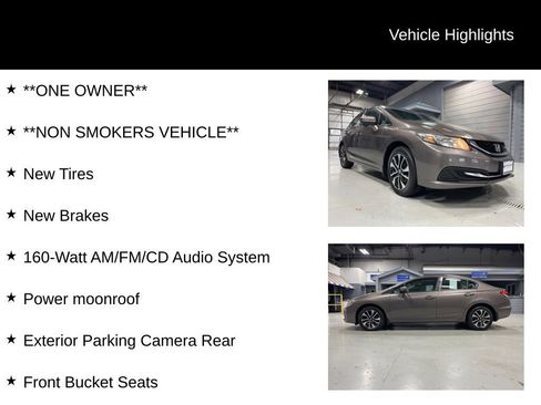 Used 2014 Honda Civic EX image 2