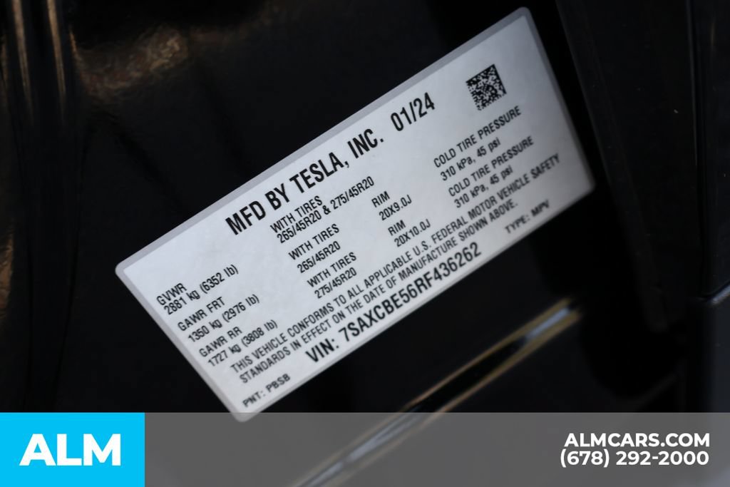 Used 2024 Tesla Model X AWD/4WD image 39