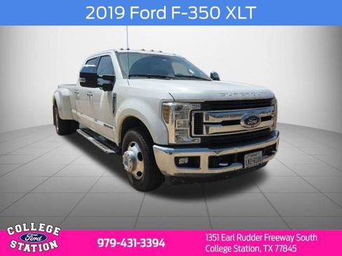 Certified 2019 Ford F350 XLT w/ XLT Premium Package RWD image 1