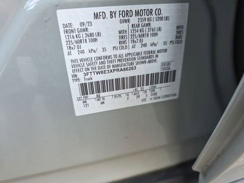 Used 2023 Ford Maverick Lariat w/ Lariat Luxury Package image 50