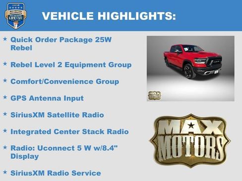 Used 2022 RAM 1500 Rebel w/ Rebel Level 2 Equipment Group image 5