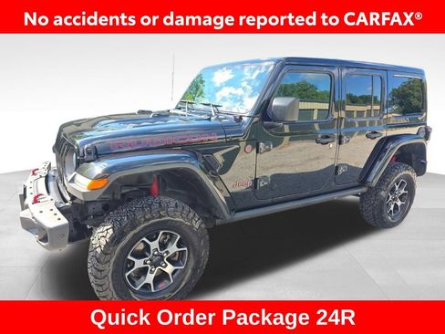 Used 2018 Jeep Wrangler Unlimited Rubicon w/ Steel Bumper Group AWD/4WD image 1