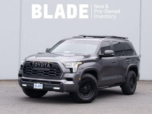 Used 2025 Toyota Sequoia TRD Pro w/ Tow Technology Package AWD/4WD image 1
