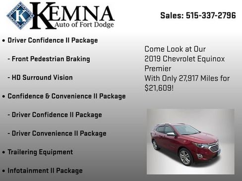 Used 2019 Chevrolet Equinox Premier image 14