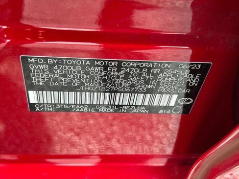 Certified 2023 Lexus IS 350 F Sport w/ Navigation Package RWD image 34