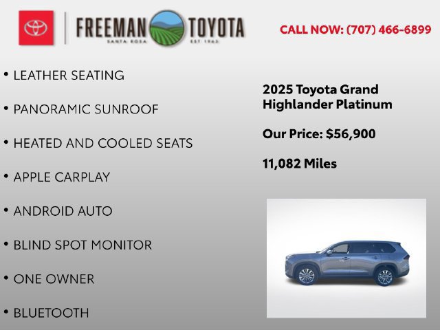 Certified 2025 Toyota Grand Highlander AWD image 5