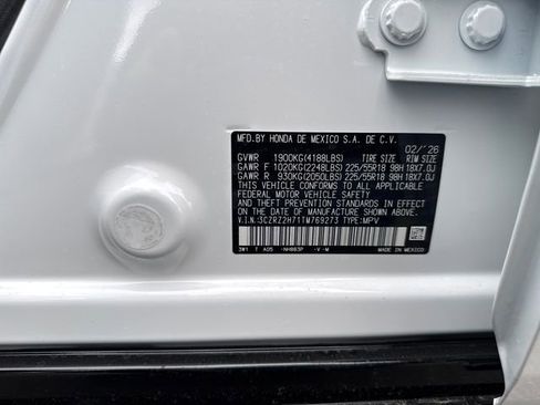 New 2026 Honda HR-V EX-L image 17