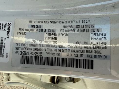 Used 2018 MAZDA MAZDA3 Touring image 15