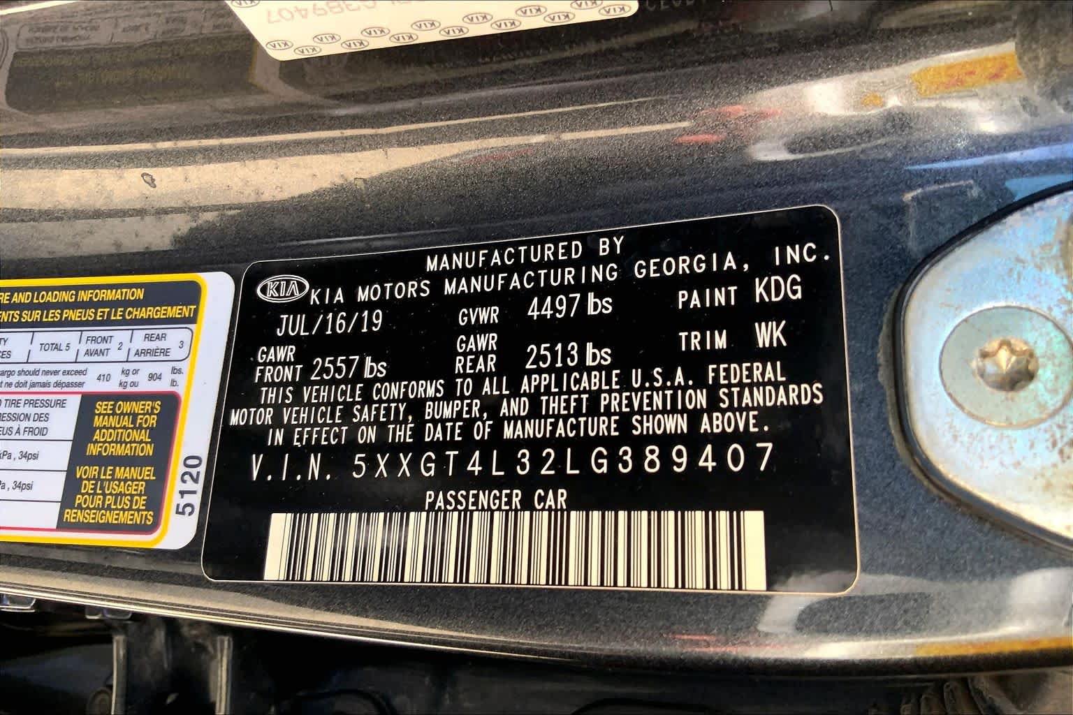 Used 2020 Kia Optima LX FWD image 33
