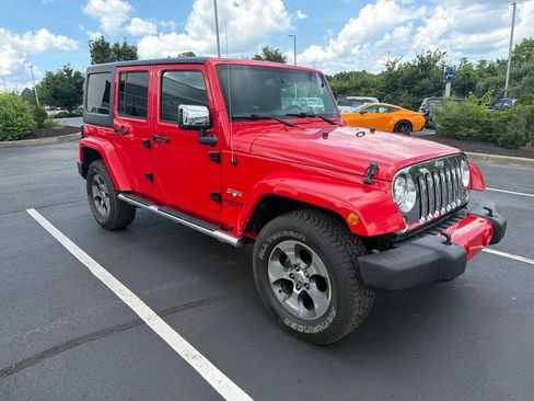 Used 2017 Jeep Wrangler Unlimited Sahara w/ Mopar Chrome Edition Group AWD/4WD image 1