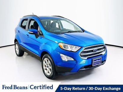 Used 2019 Ford EcoSport SE