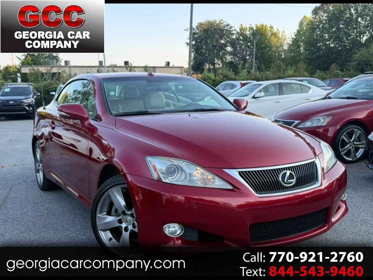 Used 2010 Lexus IS 250C w/ Luxury Pkg RWD image 1