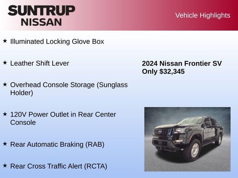 Used 2024 Nissan Frontier SV w/ Hardbody Edition image 46
